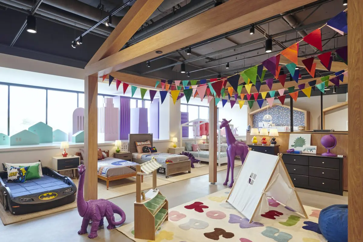 JT Magen Completes Wayfair’s First Store in Wilmette kid's section